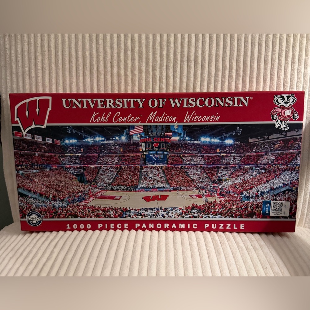 University Of Wisconsin Kohl Center Panoramic Puzzle
